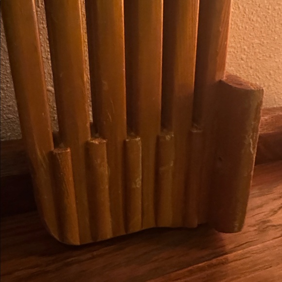 Vintage Handi Valet wood hanger for clothing, dried flowers, jewelry & more MCM - Picture 4 of 7